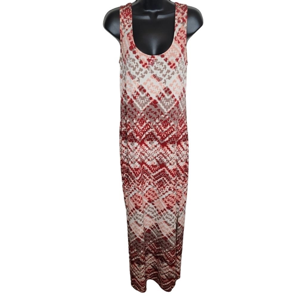 Anne Klein bohemian sleeveless maxi dress Medium
